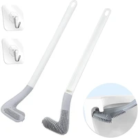 cleaning toilet brush creative golf durable silicone wall mounted toilet brush adult bathroom poop cleaner household items