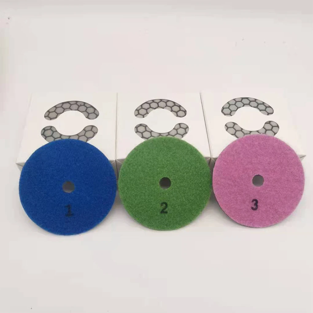 

Диск полировальный круглый гибкий для сухого помола, 4 шт.