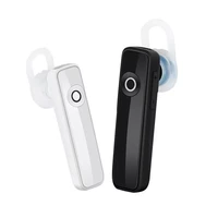 m165 mini bluetooth 4 1 headset earphone stereo bass handsfree earloop wireless earpiece with mic for all smart phones