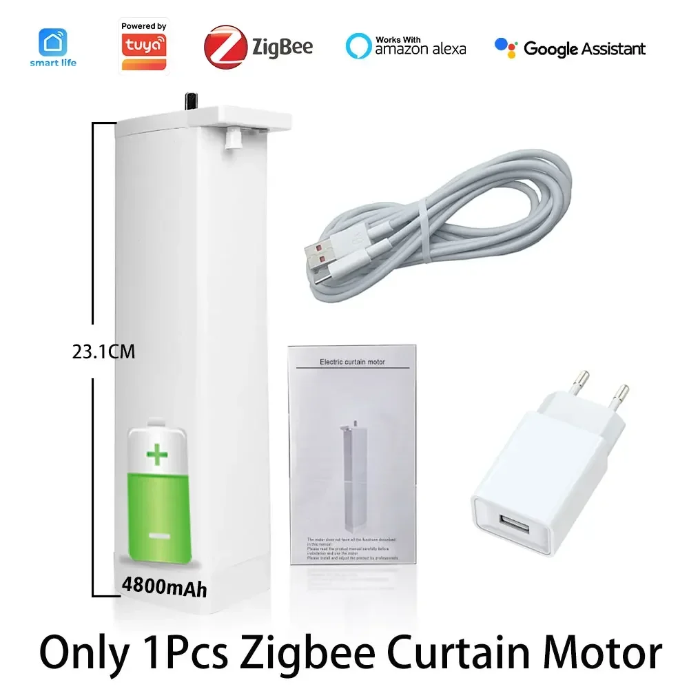 

Аккумуляторный электрический мотор для штор BULIAN ZigBee