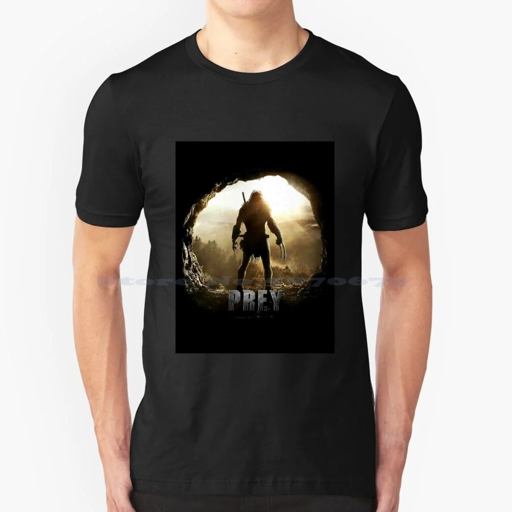 Футболка с изображением добычи 2022 футболка из 100% хлопка нару Хулу фильма таабэ