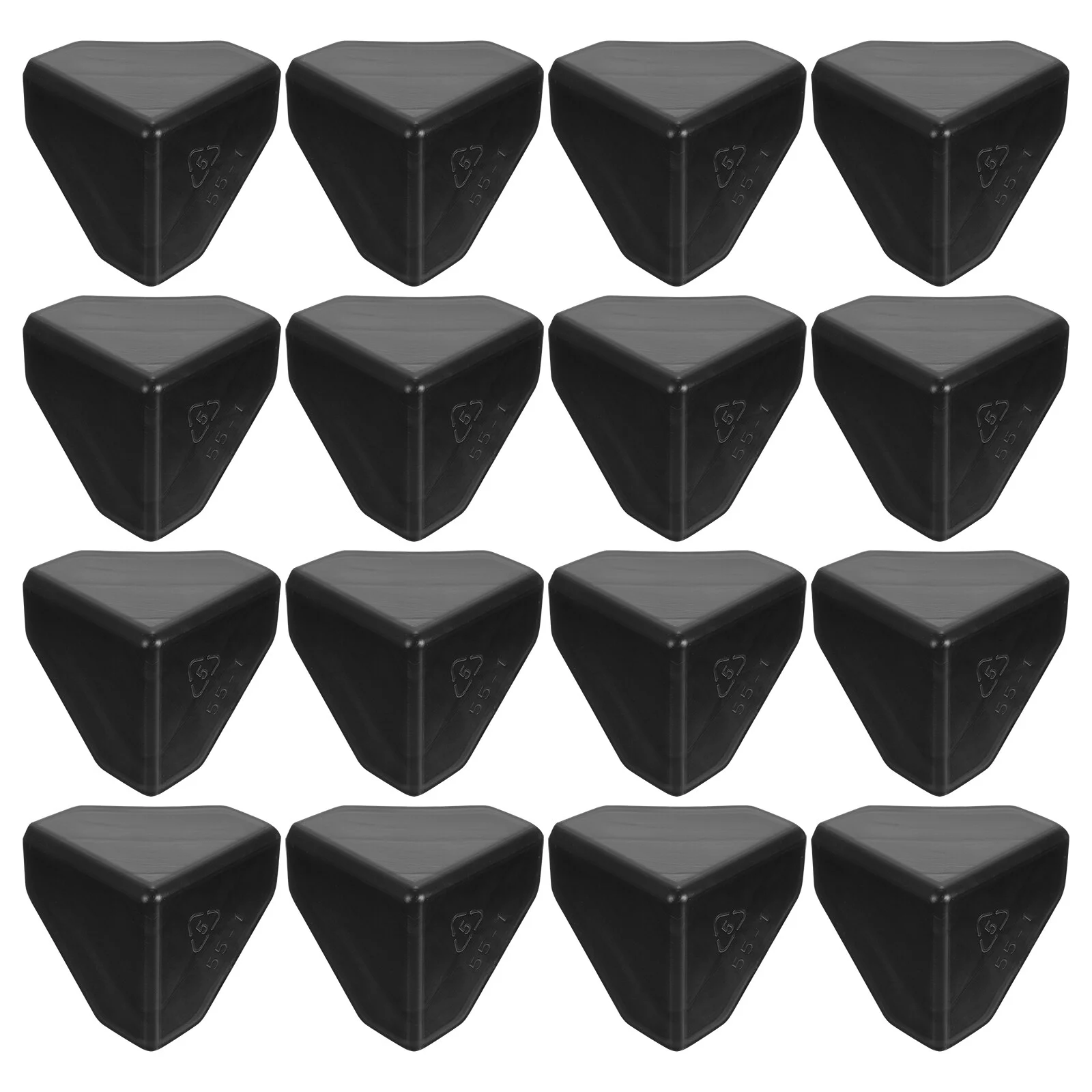 

100 Pcs Decorate Corner Cushion Protector Furniture Bumpers Pearlescent Table Guard Plastic Baby Oven