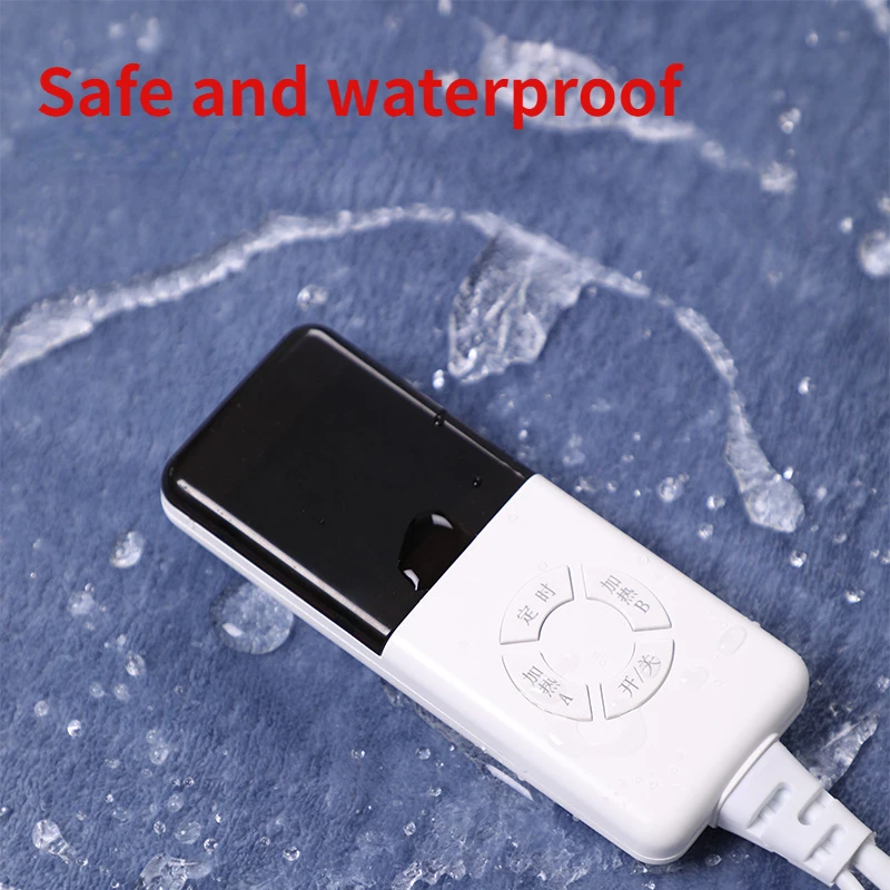Electric blanket flannel single control double control increase intelligent temperature control electric mattress