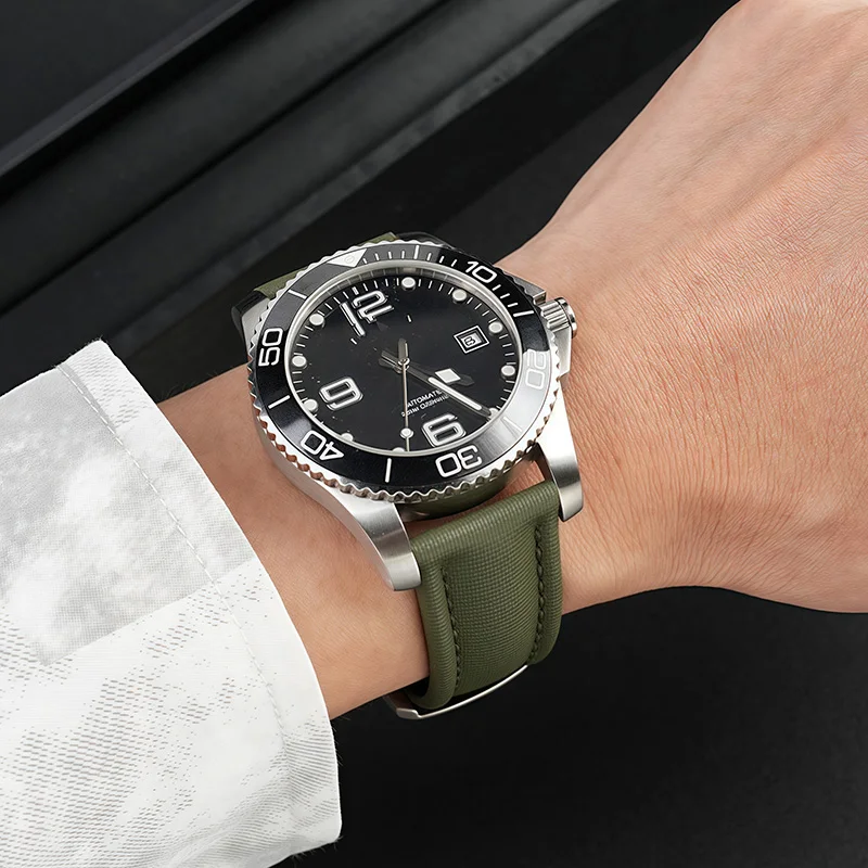 Фото 19 мм, 20 мм, 21 мм, 22 мм, ремешки из парусной ткани для Longines IWC Omega blancpain, дайверские часы, унисекс, быстросъемный водонепроницаемый ремешок для часов №4
