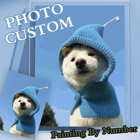 Наборы для рисования по номерам RUOPOTY, лен, люди