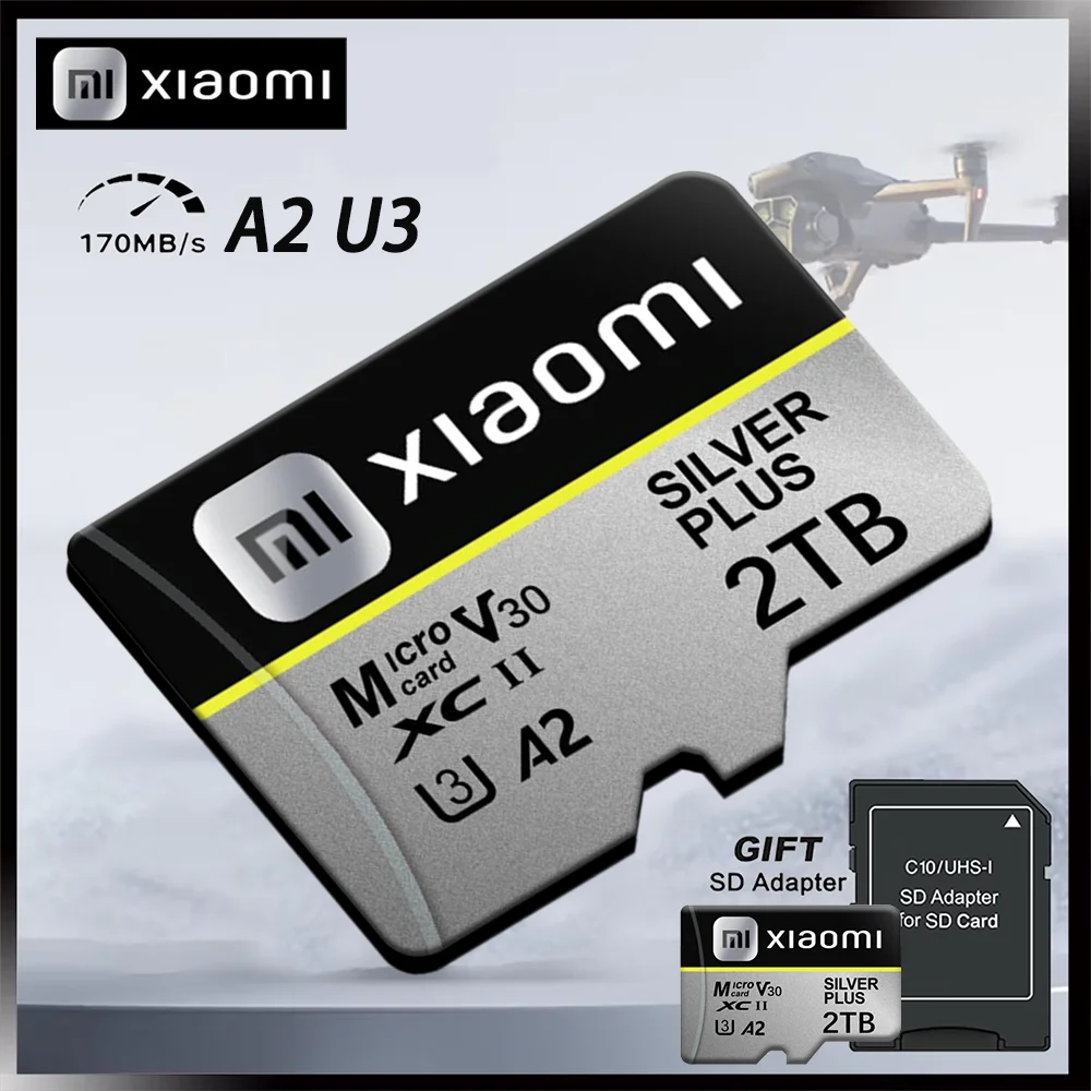 Xiaomi 2TB Micro TF SD-карта 128 ГБ V30 Mini SD-карты 512 UHS-1 флэш-карта для Nintendo Switch