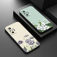 watercolor painting flowers and plants phone case for xiaomi redmi 7 8 7a 8a 9 9i 9at 9t 9a 9c note 7 8 2021 8t 8 pro soft