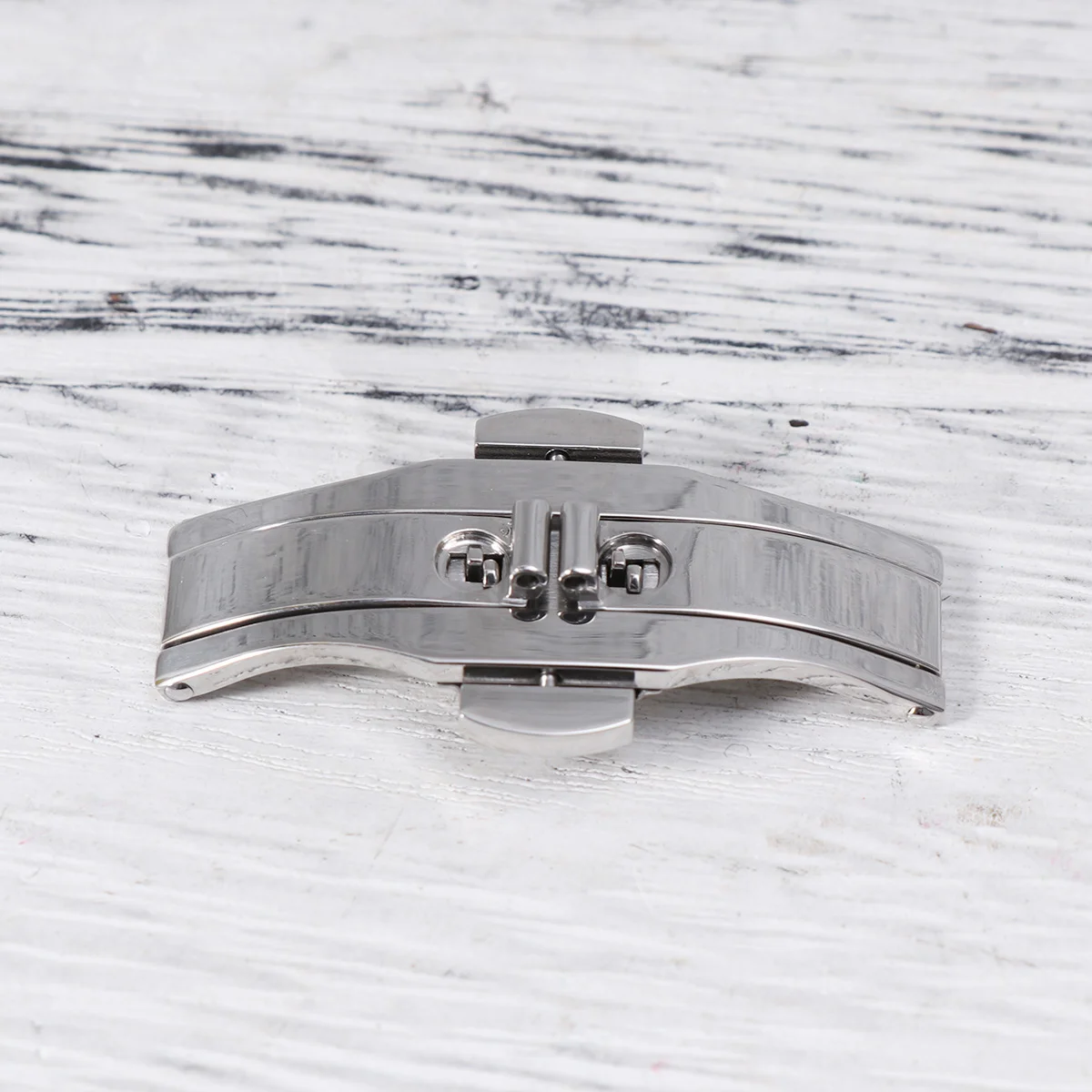 Airplane Accessories Clasp For Watch Stainless Steel Fittings Push Button Unisex