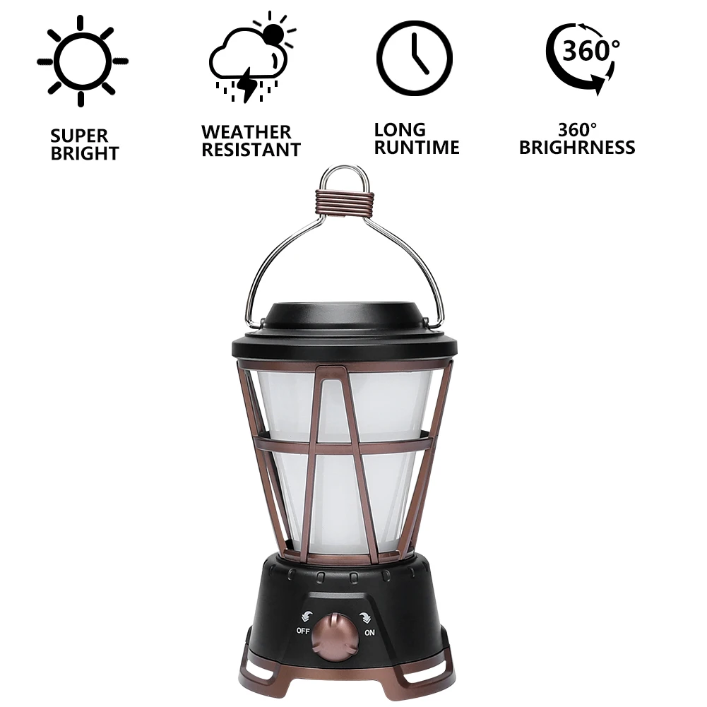 

LED Flame Lamp Solar Charging Working Light with Dimming Function Outdoor Super Bright Hanging Lamp Emergency Light Retro Lamp