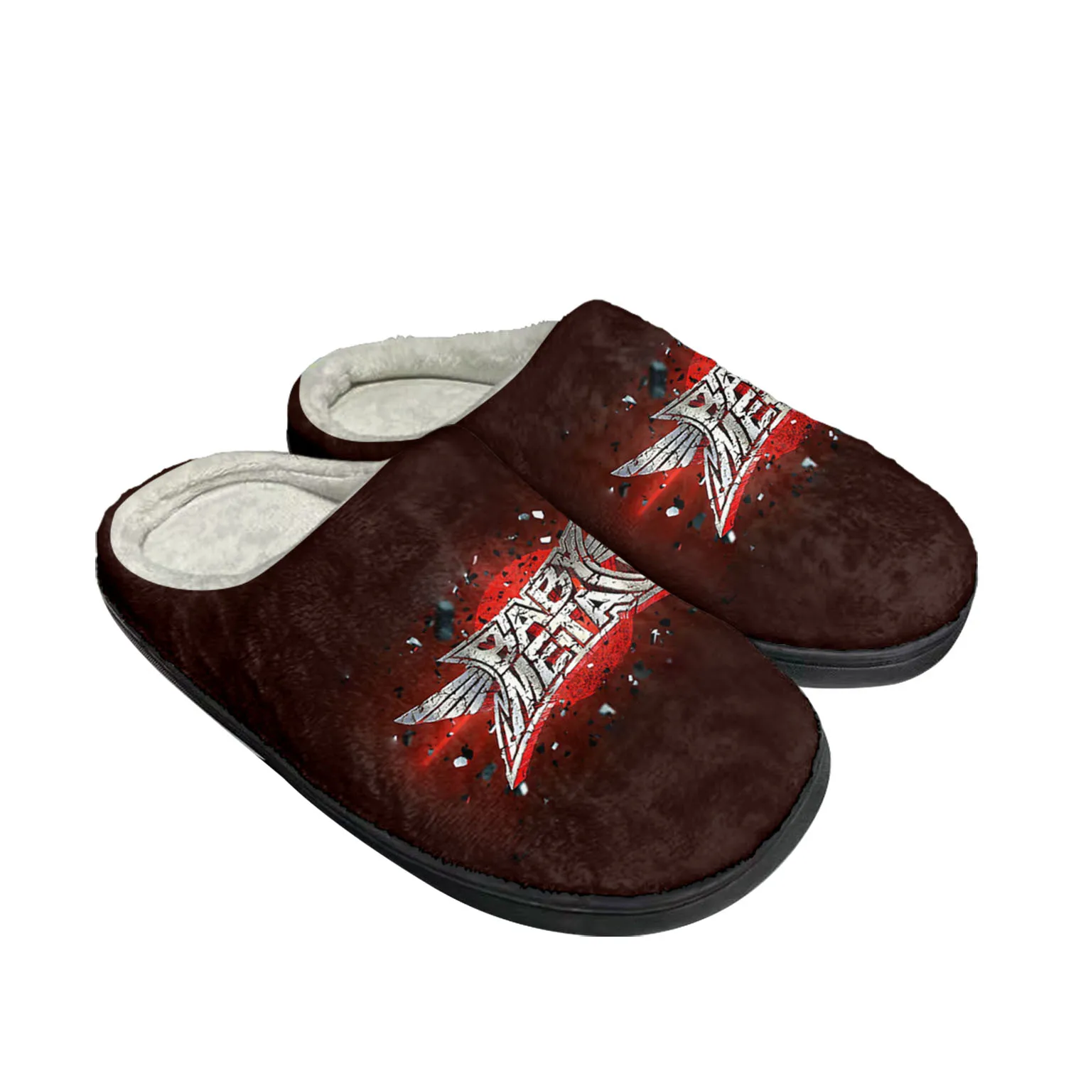 

Babymetal Rock Band Pop Fashion Home Cotton Custom Slippers Mens Womens Sandals Plush Bedroom Keep Warm Shoe Thermal Slipper