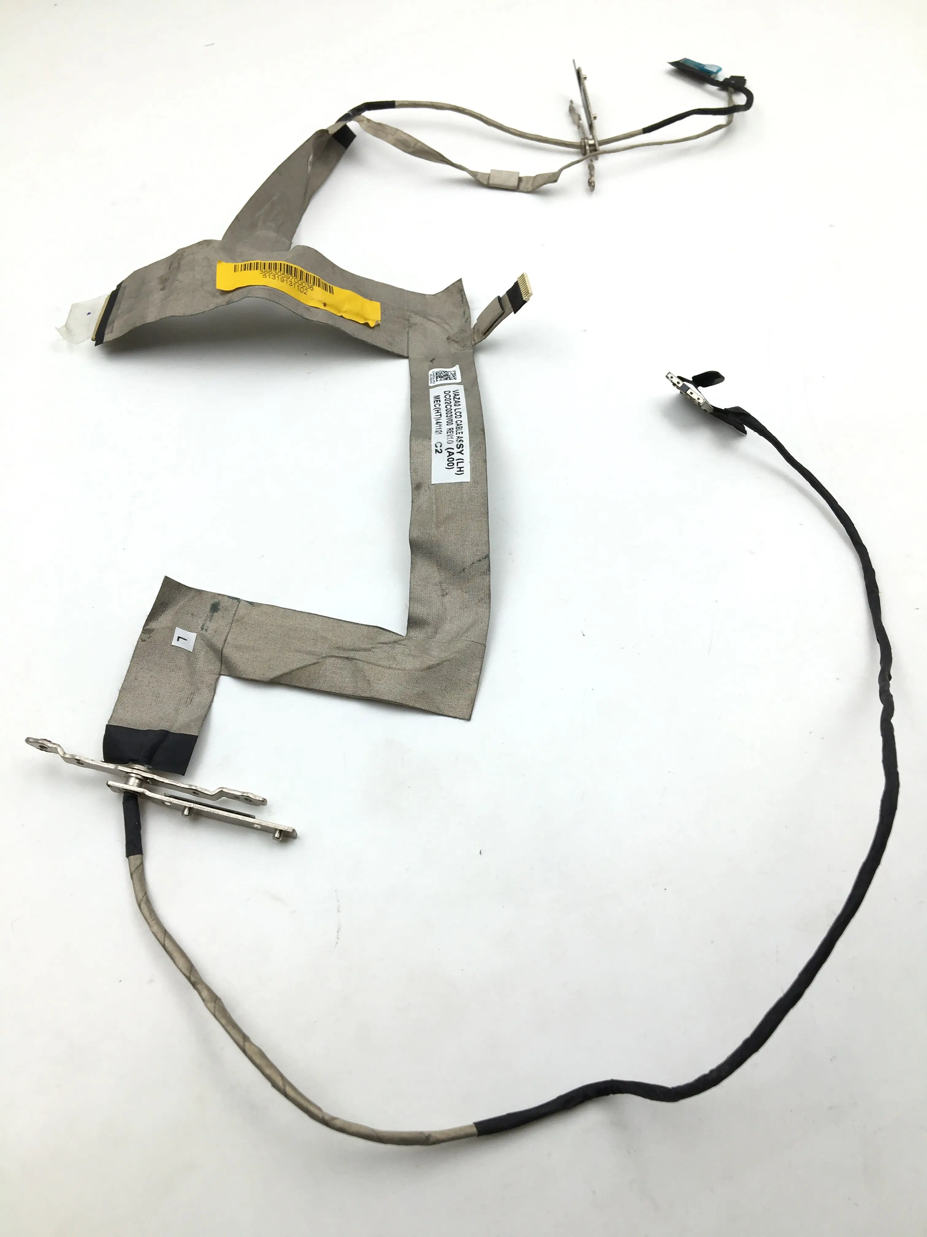 Кабель для экрана Dell XPS12 9Q33 расположение 04F51N DC02C003V00