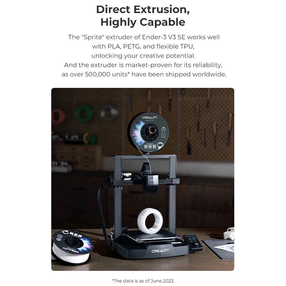 Creality Ender-3 V3 KE 3D принтер высокоскоростная печать серии Ender Модернизированный Smart OS