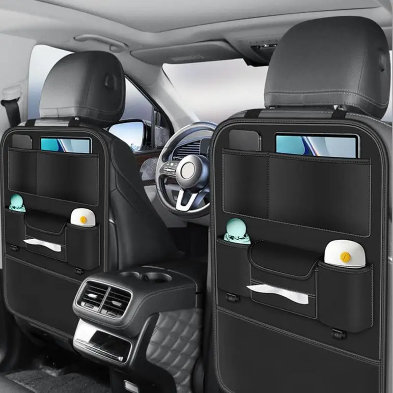 

Car Back Seat Organizer universal Muti-Pocket storage bag Protector Back Seat Organizer for Kids car interior accessories