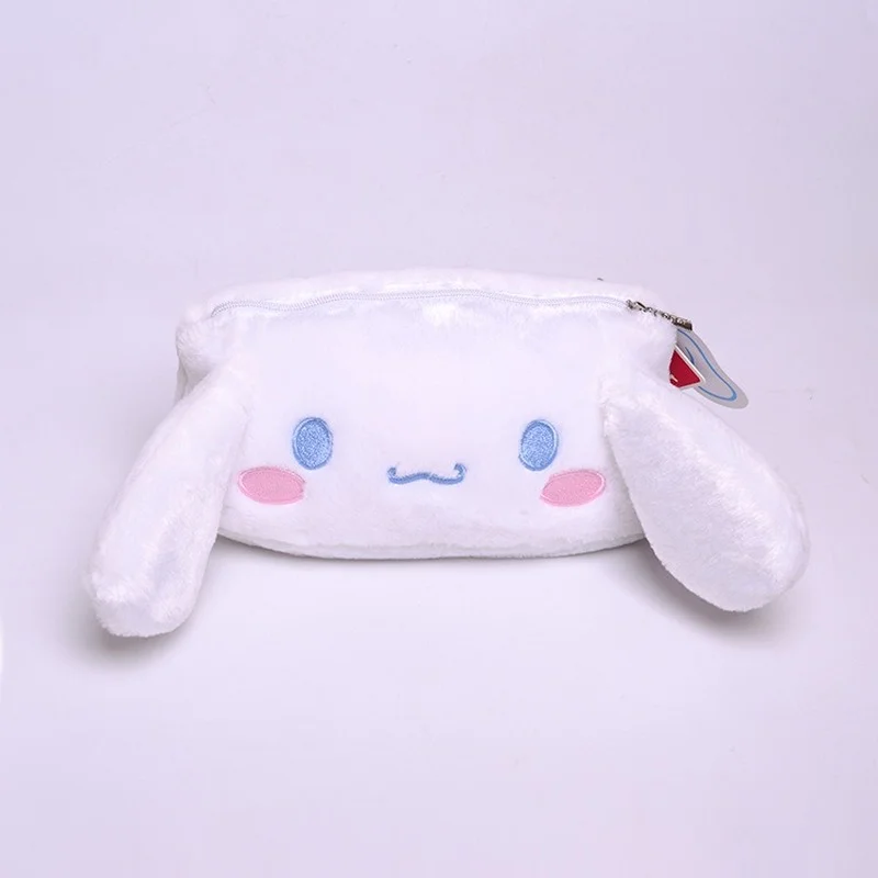 

Sanrio Cinnamoroll Exquisite Cartoon Anime Cute Wind Girl Heart Plush Hand Cosmetic Bag Debris Storage Bag Children Girls Gifts