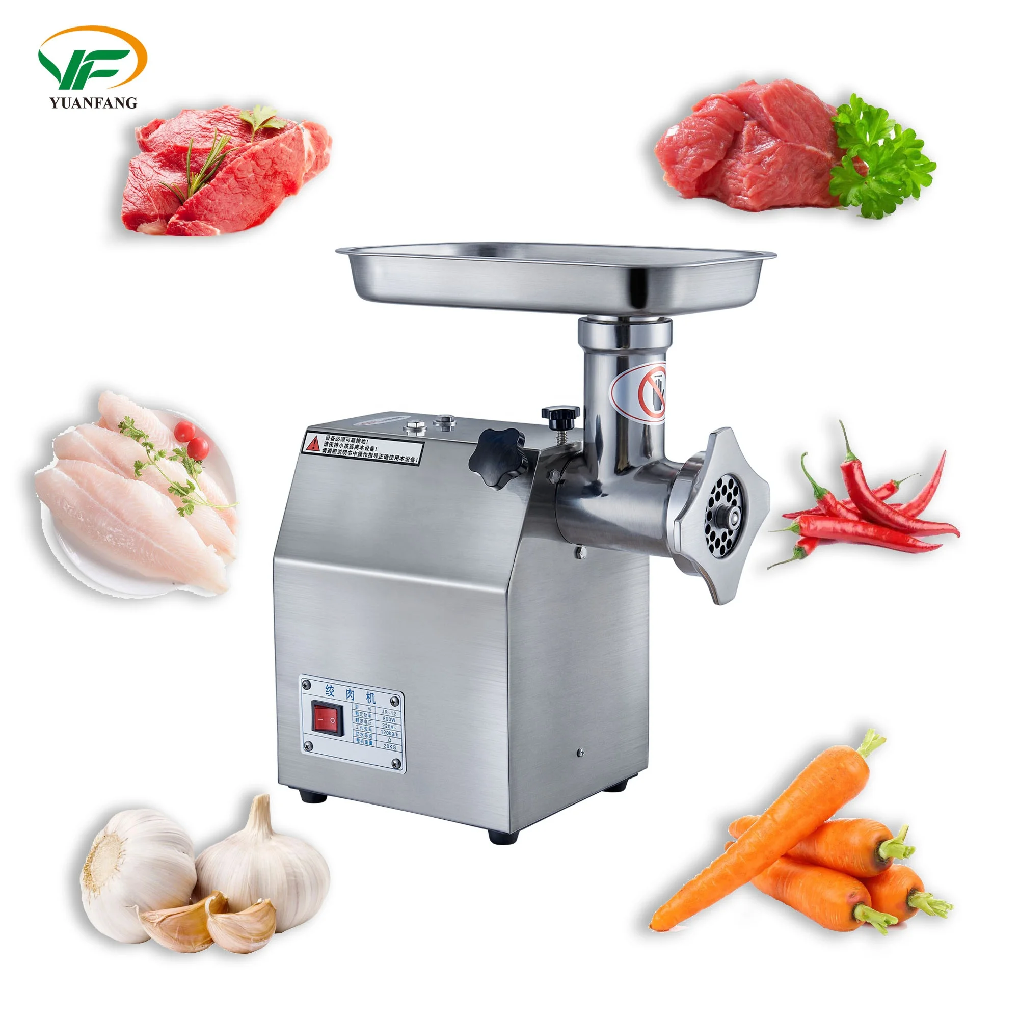 

YF-JR12/22 Meat Grinder with stuffed