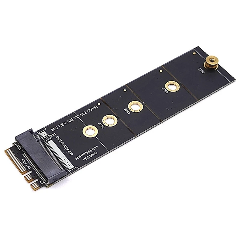 

3X M.2 A+E KEY Slot To M.2 NVME Adapter Card NGFF To KEY-M Expansion Card Nvme PCI Express SSD Port Expansion Adapter