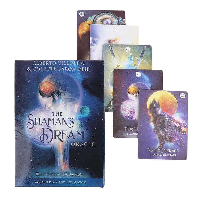 

The Most Popular Card Game The Shaman Dream Oracle Card Tarot Cards Party Board Game Astrology Card Games