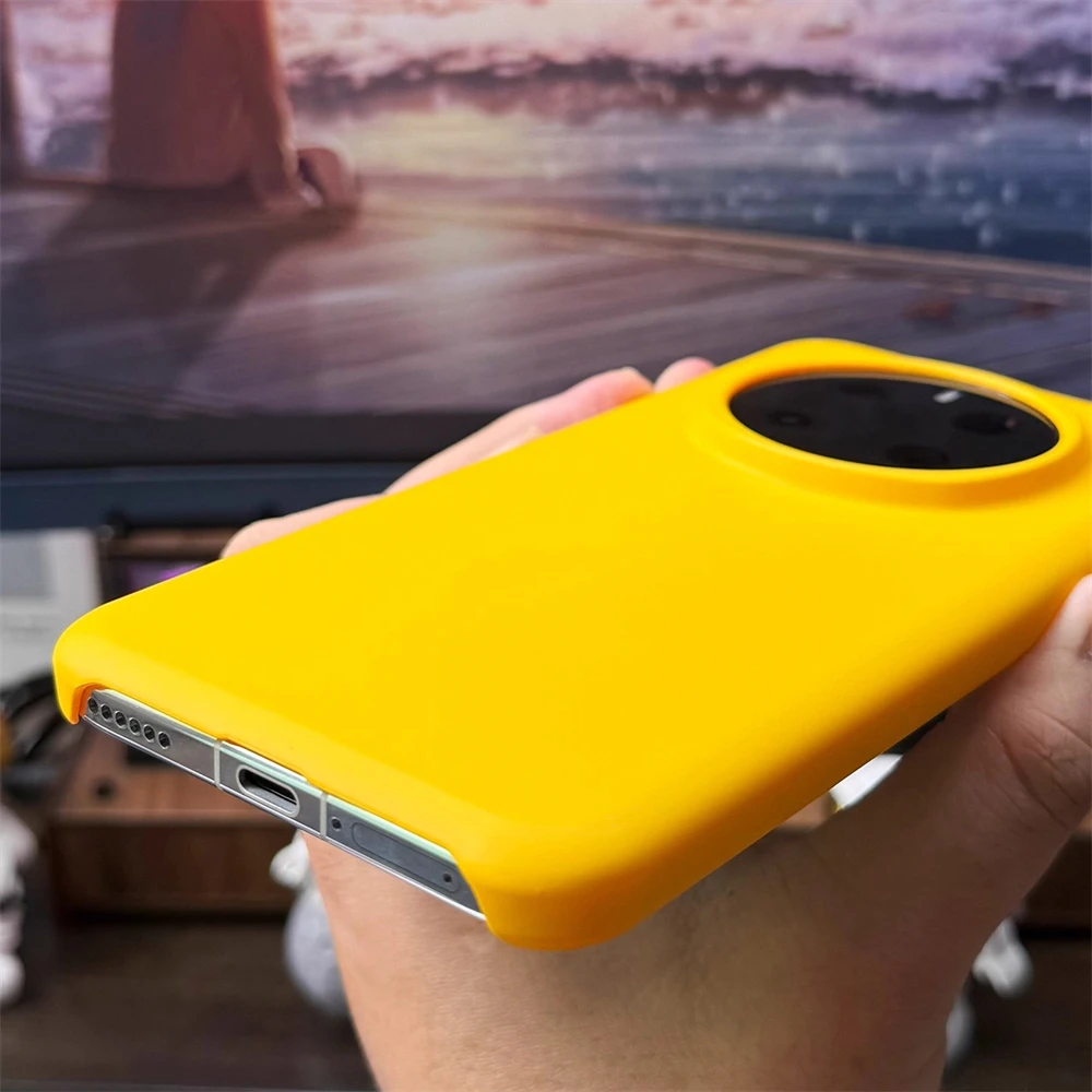 Фото Ультратонкий матовый матовый жесткий чехол из ПК для Huawei Honor Magic 8 7 6 5 Pro lite X9a X9b X9c X9d, тонкая простая однотонная задняя крышка №4