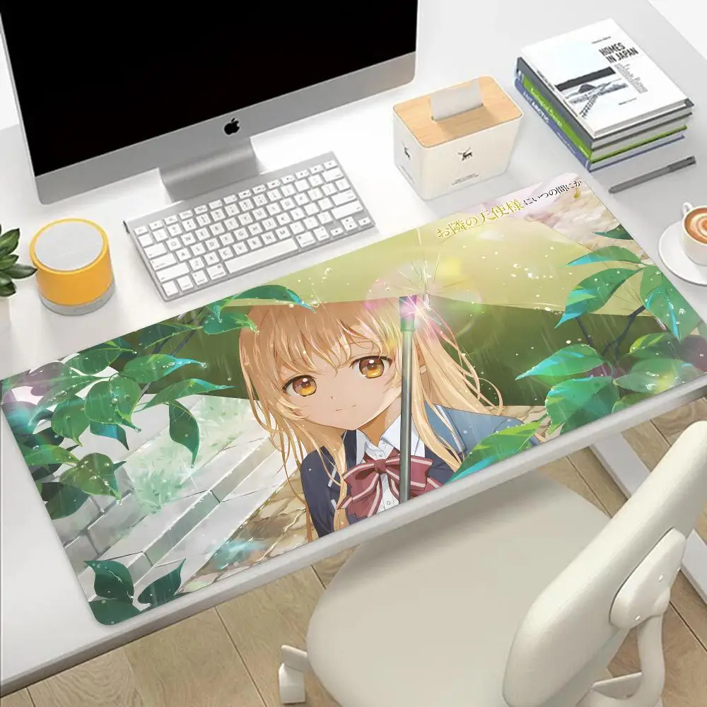 Коврик для компьютерной мыши Angel Mahiru Shina красивая клавиатура с цветным рисунком