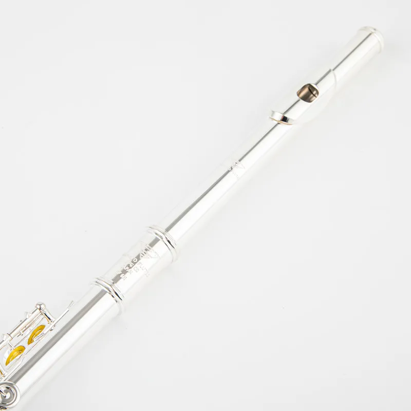 Японская флейта Sankyo CF601, профессиональная мельхиор, ключ C, флейта с 17 отверстиями, посеребренные музыкальные инструменты с футляром (art.: 3920d0efb2a11) - 3920d0efb2a11