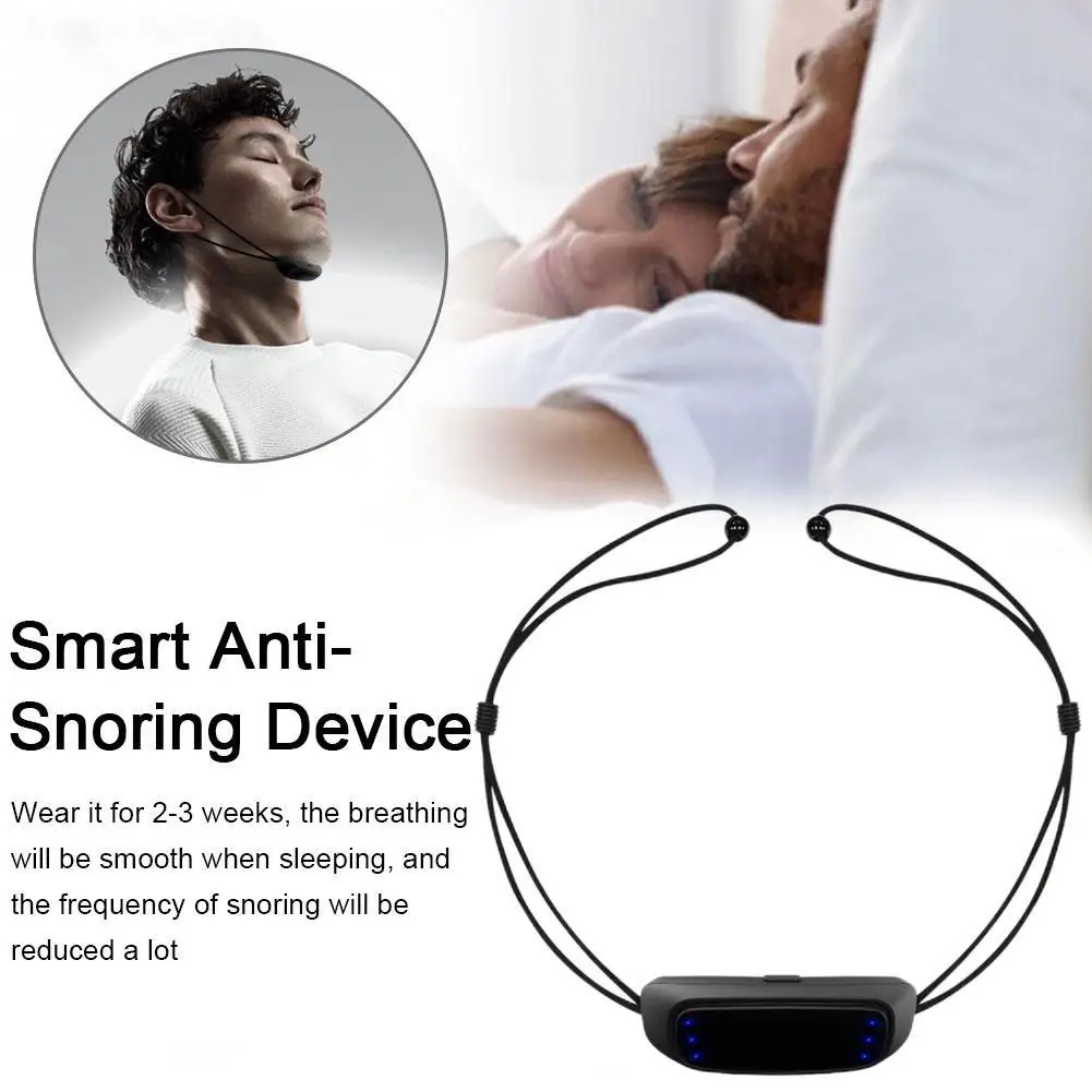 

Smart Anti-snoring Device Chin Strap Portable Electric Ear Hook Help Sleep Well Stop Snore Sleep Care Tool Sleep Apnea Aid