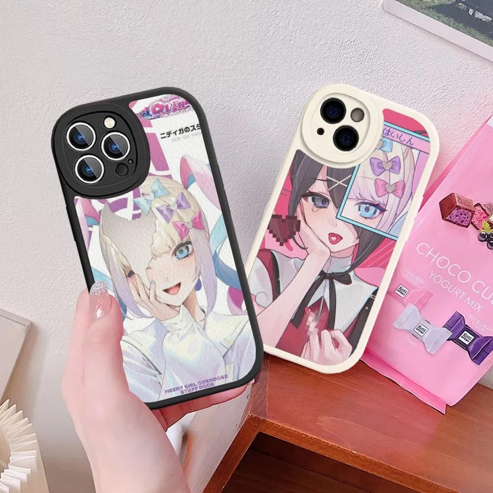 Чехол для телефона Needy Girl Overdose Game из жесткой кожи iPhone 14 13 12 Mini 11 Pro Max Xs X Xr 7 8 Plus Fundas