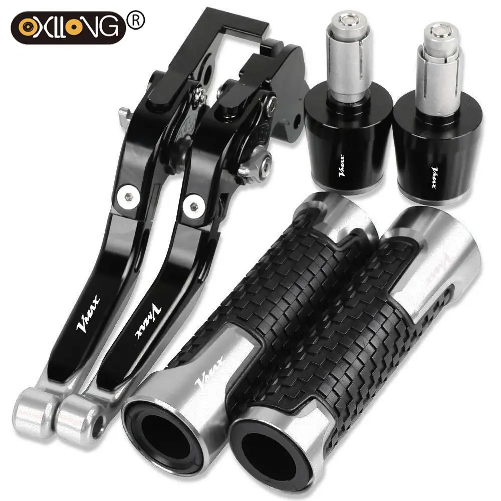 

Motorcycle Brakes Tie Rod Brake Clutch Levers Handlebar Hand Grips ends For YAMAHA VMAX 1991 1992 1993 1994 1995 1996 1997-2008