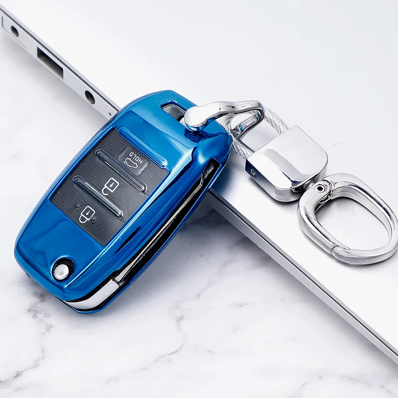 

Чехол-чехол ключа дистанционного управления автомобилем Для Киа, рисунок K4, ТПУ, мягкий