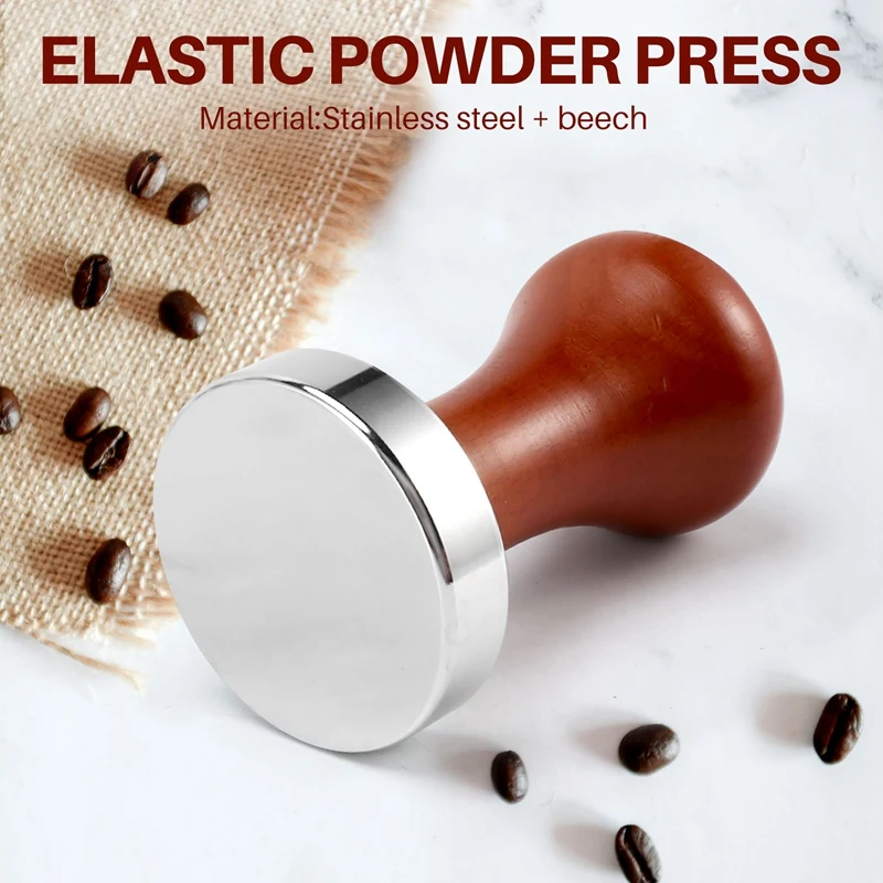 51 мм кофеварка для эспрессо из нержавеющей стали 304 пружинный пресс кофейного