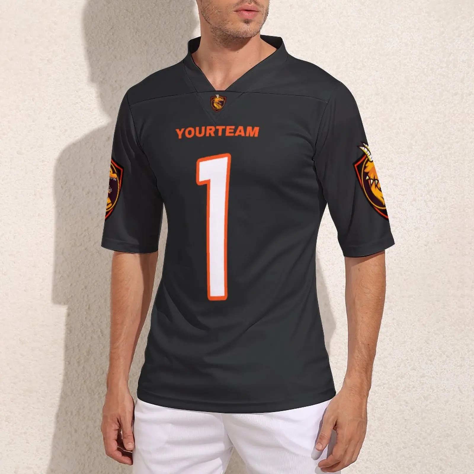 

Customization Cincinnati No 1 Football Jerseys Fashion Mens Rugby Jersey Training Custom Made Rugby Shirts