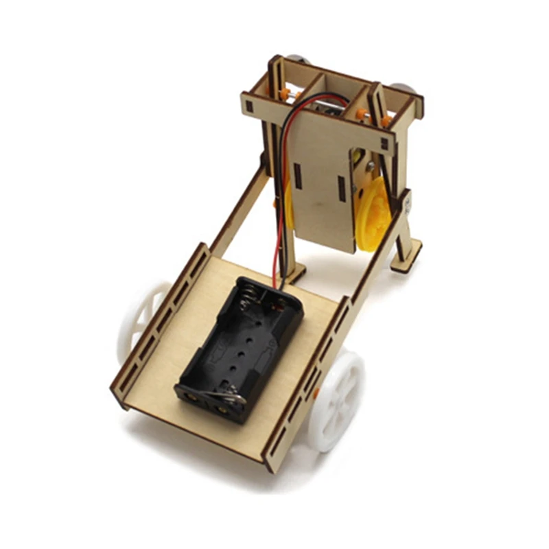 Робот Тянуть Корзину материал посылка научная модель DIY игрушка