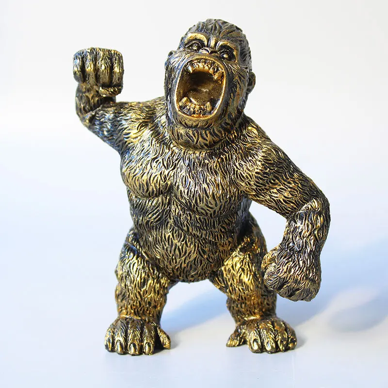 

Resin ornaments manual King Kong gorilla domineering gorilla car central control ornaments home decore home accessories