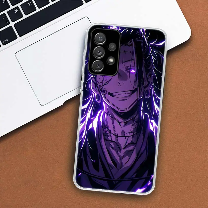 Фото Чехол для телефона Kaisen J-Jujutsu Geto Suguru для Samsung Galaxy A02S A12 A22 A32 A42 A52 A72 A51 A50S A71 A41 A31 A21S A70S A40 A30S №5