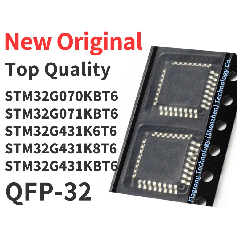 

1 шт., STM32G070KBT6 STM32G071KBT6 STM32G431K6T6 STM32G431K8T6 STM32G431KBT6