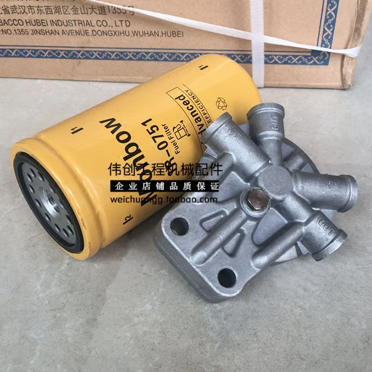 Детали экскаватора Дизельный фильтрующий элемент захват в сборе 1R-0751 Фитинги