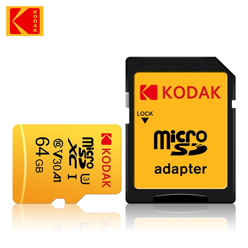 

Оригинальная флэш-карта KODAK 2 шт., карта памяти 256 ГБ, карта памяти 32 Гб Micro SD Class10 TF-карта 64 Гб 128 ГБ A1 U3 Max 100 флэш-карта