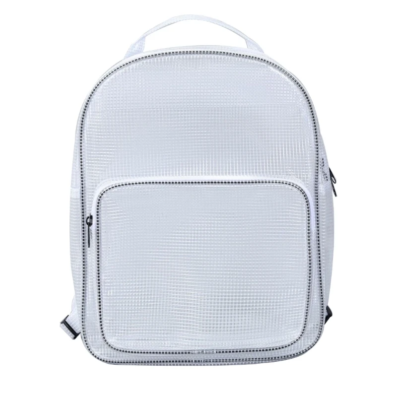 

17inch Anti-static Clear PVC Backpack Cleanroom Engineer Tool Bag Full Cover PVC Clear Backpack for Put Laptop Tool