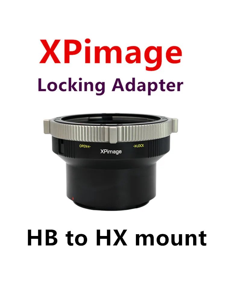 

Hasselblad V lens to Hasselblad X1D Camera adapter ring is applicable to V/CF lens to X1D X2D 907X Camera . For XPimage adapter
