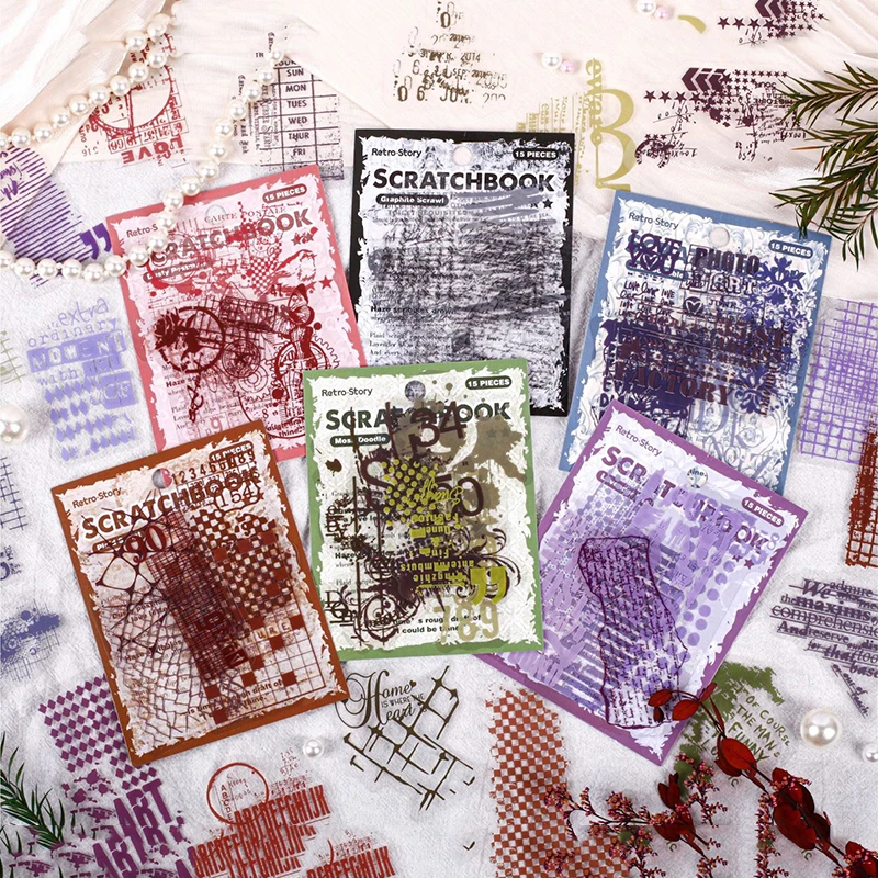 

Jianwu рукописная книга с наклейками