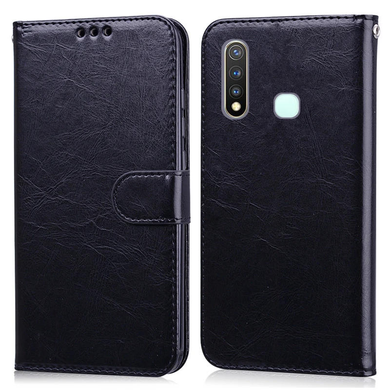 

ДЛЯ Vivo Y19 чехол силиконовый мягкий ТПУ Бумажник кожаный флип-чехол для vivo 1915 Y19 чехол vivo Y19 Y 19 1915 чехол Чехлы бамперы Coque