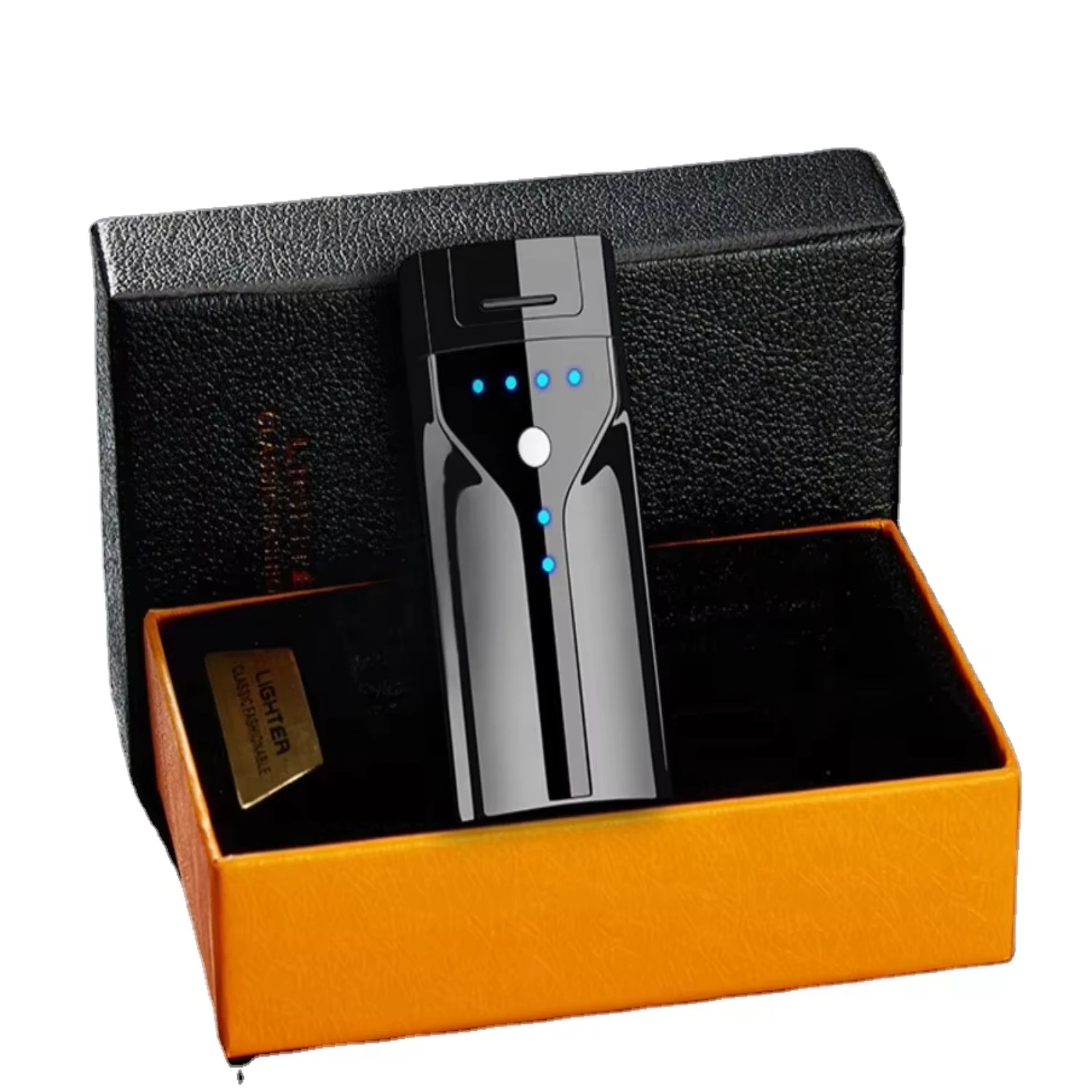 Зажигалки Печать USB Сигарета Плазма Cakmak Электронный Цинковый Сплав