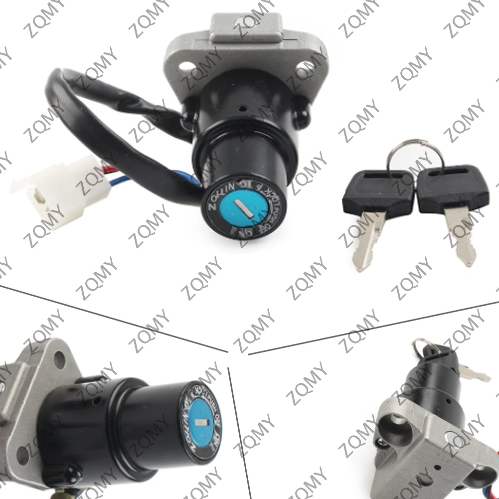 Ignition Key Switch For Kawasaki KLR650 KLR 650 1987 1988 1989 1990 1991 1992 1993 1994 1995 1996 1997-2007