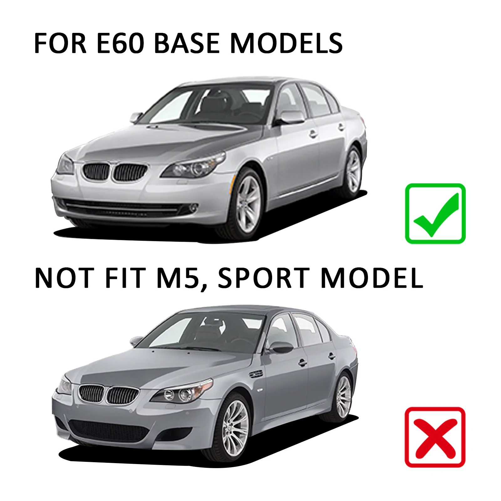 Для BMW 5 серии E60 2004-2010 брызговики 525i 528i 535i 550i 525xi 528xi 530xi 535xi седан