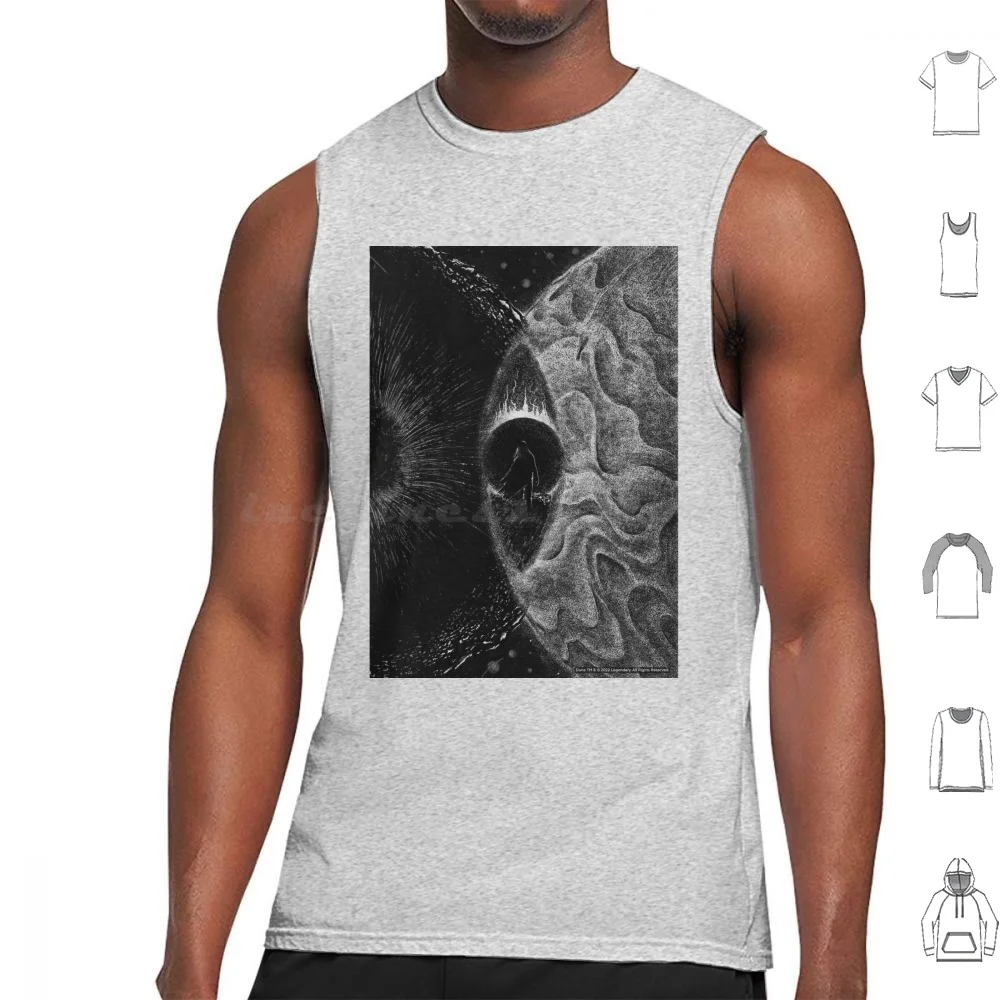 Хлопковые майки с принтом планеты 2020 год фильмы Fanart Arrakis Fremen Sandworm House Harkonnen Atreides