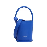 fashion ladies bucket bags shoulder bags klein blue handbags niche design bags