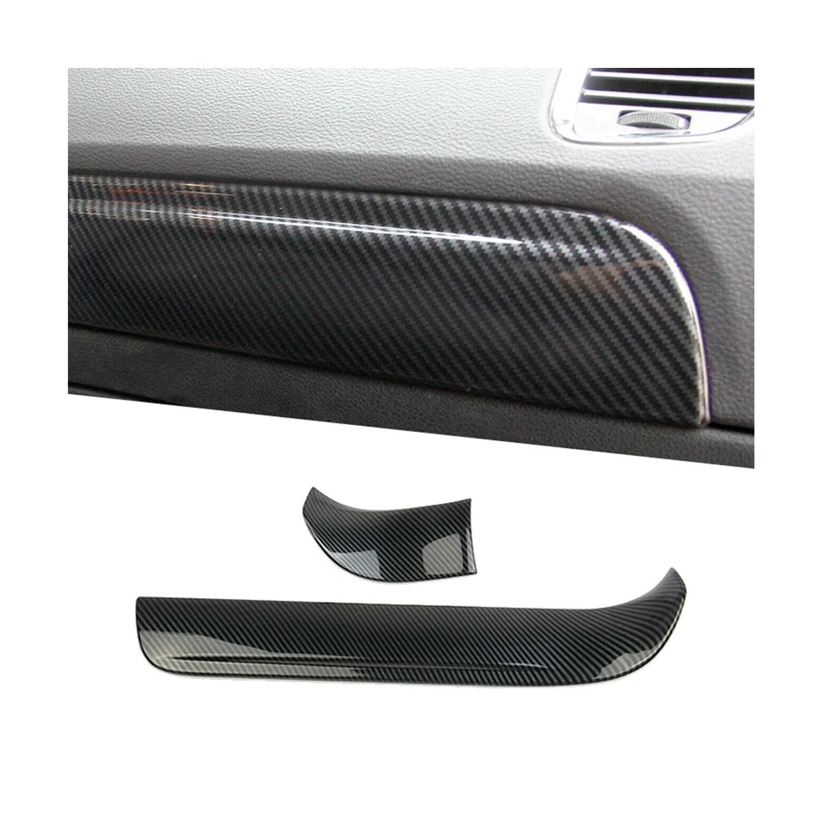 

Панель приборной панели из углеродного волокна для Dodge Durango 2011-2020