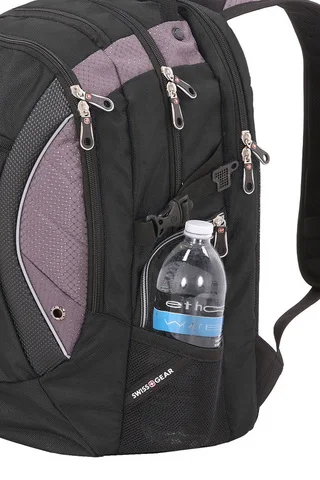 Рюкзак Swissgear 15'' чёрный/серый 35х23х48 см 39 л | Багаж и сумки