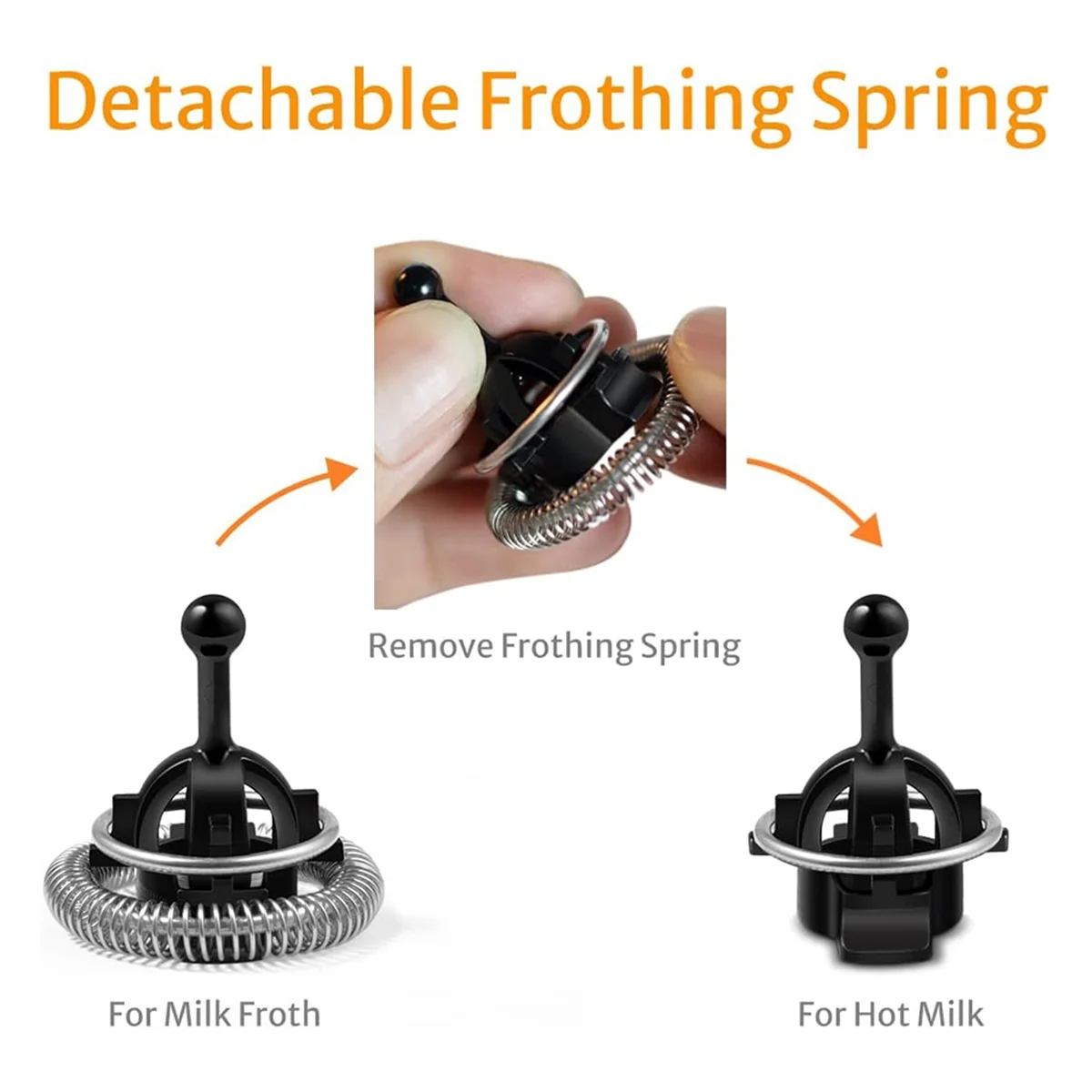 Венчики для Nespresso Aeroccino 3/4/Plus Сменный вспениватель молока 3 шт.