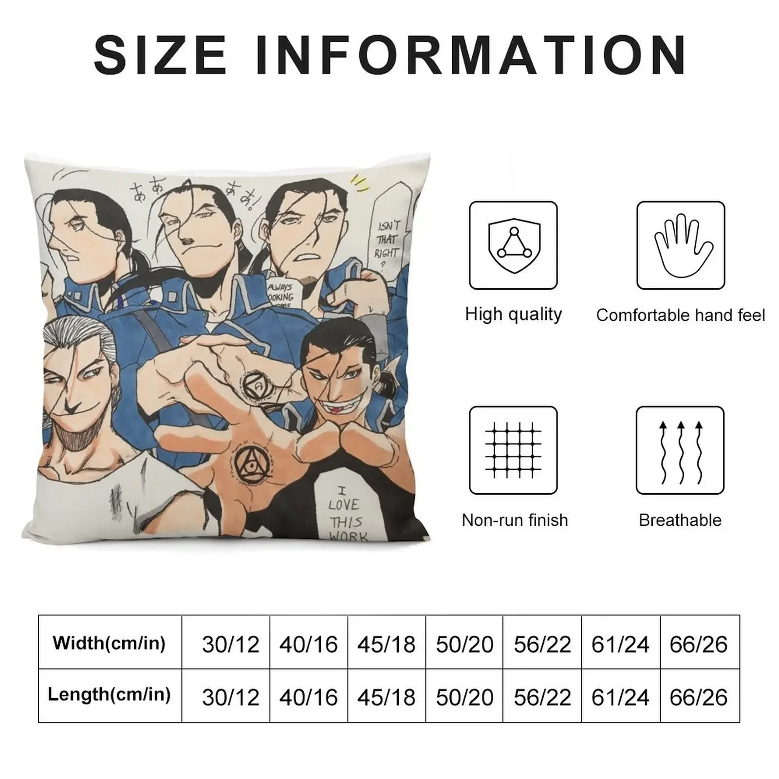 Наволочка Solf J. Kimblee - Ishvalan War Collage