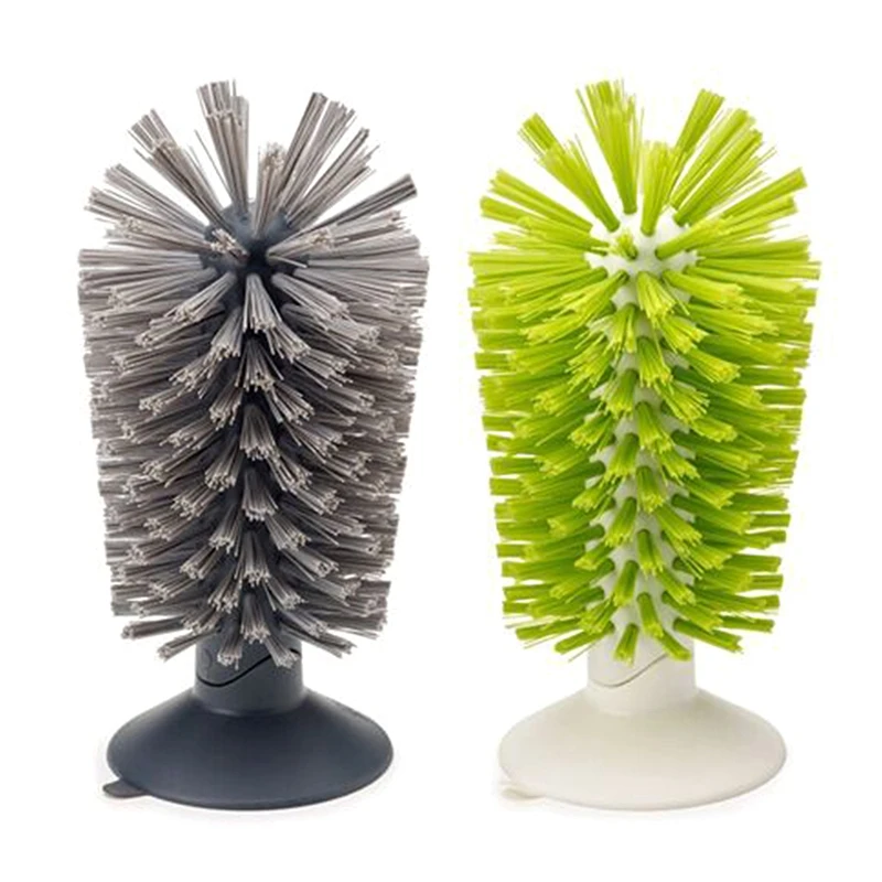 

Креативная щетка на присоске для раковины, щетка на присоске для очистки домашней кухни, стакана для вина, скребок, чистящие инструменты